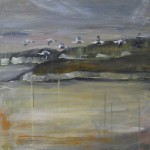 Haahkoja rannalla- sarjaa, a. 50x 50 cm, 2008<br>Eiders                        